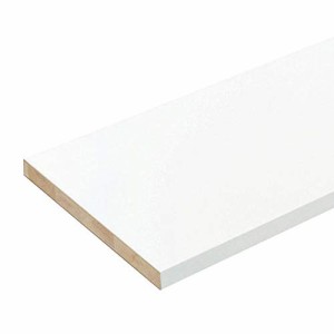 南海プライウッド 棚板 アートランバー クリアホワイト 20×450×900mm O20-153-CW