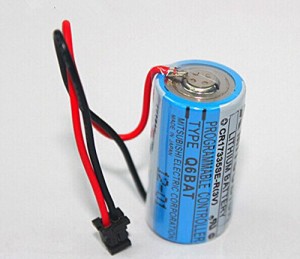 Plcbatt? リチウム電池 Q6BAT CR17335SE-R (Black plug)