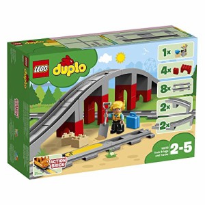 レゴ(LEGO)デュプロ あそびが広がる! 鉄道橋とレールセット 10872 おもちゃ ブロック プレゼント幼児 赤ちゃん 電車 でんしゃ 男の子 女