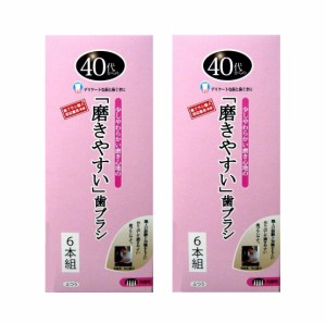 歯ブラシ職人 田辺重吉考案 40代からの磨きやすい歯ブラシ 先細 6本組×2個セット