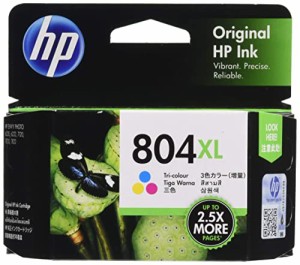 HP 804XL インクカートリッジ カラー/増量タイプ/T6N11AA