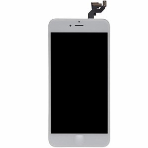 SZM i Phone 6S plus 5.5” 修理交換用フロントパネルセット（フロントガラスデジタイザ） タッチパネル LCD 液晶パネル 工具付属 (白)