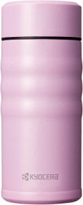 京セラ 水筒 セラミック コーヒー ボトル マグボトル 350ml スクリュー式 内面セラミック加工 真空断熱構造 保温 保冷 CERAMUG セラマグ 