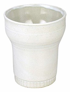コップ ： 二重（中空）構造 粉引 焼酎カップ/有田焼 Japanese Cup Pottery/Size(cm) Φ8.7x10.2/No:337300