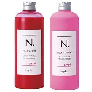 ナプラ napla N. エヌドット カラーシャンプー Pi(ピンク) 320mL ＆ トリートメント 300g セット