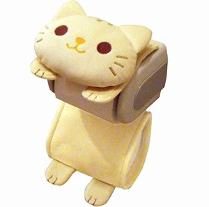 かわいい アニマル トイレットペーパーホルダー ねこ トラ ME340