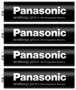 パナソニック eneloop pro 単3形充電池 4本パック ハイエンドモデル BK-3HCD/4H 充電式ニッケル水素電池 NI-MH AA battery min.2500mAh 1