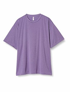 グリマー 半袖 4.4oz ドライTシャツ (クルーネック) 00300-ACT ミックスカラーパープル WM (日本サイズレディースM相当)