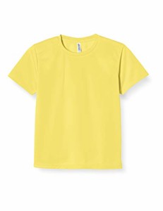 グリマー 半袖 4.4oz ドライTシャツ (クルーネック) 00300-ACT イエ ロー WL (日本サイズレディースL相当)