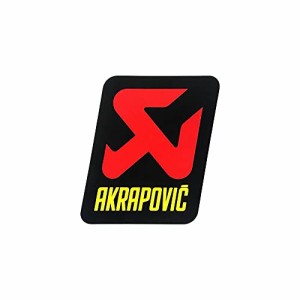 アクラポヴィッチ(AKRAPOVIC) 耐熱サイレンサーステッカー 86x67mm アルミ 耐熱サイレンサーステッカー P-HST14AL