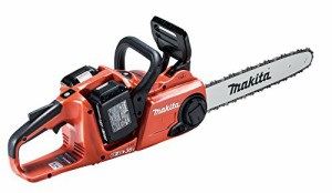 マキタ 充電式チェンソー ガイドバー350mm 赤 18V 6Ahバッテリ2本・充電器付 MUC353DGFR