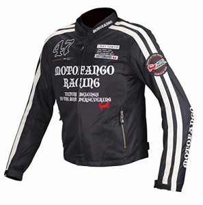 コミネ(KOMINE) バイク用 ダブルラインメッシュジャケット ブラック/シルバー L MJ-003 1173 春夏向け メッシュ素材 CE規格レベル2 CE規