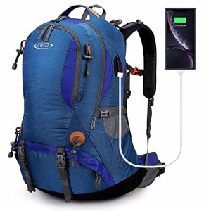 G4Free 登山リュック 50l バックパック 大容量 レインカバー付き リュック メンズ 防水 多機能 ディバッグ 防災 アウトドア キャンプ 