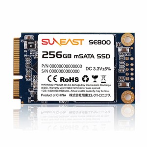 SUNEAST サンイースト SSD 内蔵SSD mSATA 3.0 6Gb/s TLC 国内 (256GB)