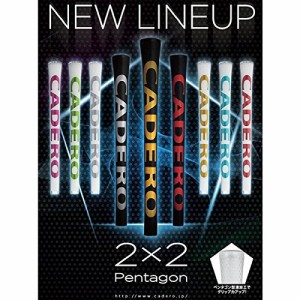 CADERO(カデロ) グリップ 2X2 Pentagon AIR 2X2 Pentagon AIR 白/グリーン バックライン無