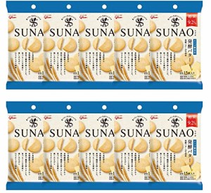 江崎グリコ SUNAO スナオ 発酵バター 31g(1袋あたり糖質9.2g)(約15枚入)×10袋