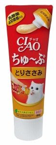 《送料無料》セット販売 CIAOちゅーる ちゅ〜ぶ とりささみ 80g×6本