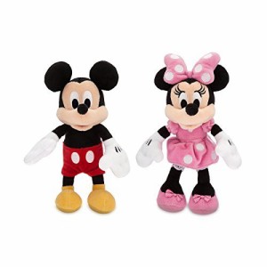 ディズニー (Disney) ミッキー＆ ミニー ミニサイズ ぬいぐるみ ペアセット 23.5cm ピンク 2018 [並行輸入品]