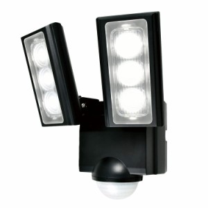 [送料無料]エルパ ( ELPA ) 乾電池式 センサーライト 2灯 ( 白色LED / 防水仕様 