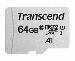 トランセンド microSDカード 64GB UHS-I U1 A1 Class10【データ復旧ソフト無償提供】Nintendo Switch 動作確認済 TS64GUSD300S-AE【Amazo