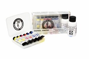 ダニエルスミス 透明水彩絵具 エキストラファイン エッセンシャルミックス 6色セット グラウンド付 5ml(2号) 285610117