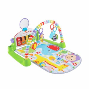 フィッシャープライス(fisher price) あんよでキック! 4WAYバイリンガル・ピアノジム 【0カ月~】【知育・英語・外国語】【布おもちゃ】【