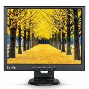 14インチモニター 小型ディスプレイ HDMIモニター 1024x768解像度 4:3 液晶ディスプレイ HDMI VGA BNC USB AV入力 CCTVモニター、バック