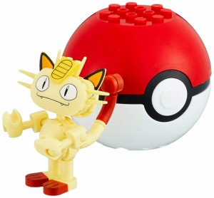 メガコンストラックス ポケモン モンスターボール ニャース ブロック 30ピース GFC90