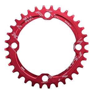 自転車用チェーンリング チェーンリング 104mm BCD 丸い形 シングル チェーンリング 32T/34T/36T/38T 自転車チェーンリング アルミニウム