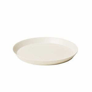 ideaco (イデアコ) 大皿 サンドホワイト プレート 24cm usumono plate24 (ウスモノ プレート24)