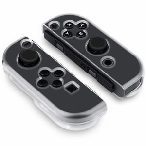 OSTENT カバーケース クリ スタル クリア ハード カバー ケース ガード Nintendo Switch Joy-Conコントロー ラー用