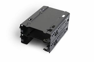 Phanteks - 積み重ね可能 3.5インチ HDDブラケット デュオパックケース PH-HDDKT_03 ブラック