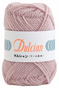 DARUMA ダルシャン ウール 並太 毛糸 並太 Col.110 ピンク 系 40g 約75m 5玉セット 5800