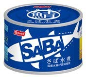 《セット販売》　ニッスイ スルッとふた SABA さば水煮 (150g)×6個セット 鯖缶 サバ缶 缶詰 日本水産