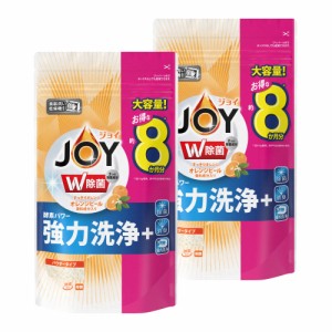 ジョイ 【まとめ買い】 食洗機用洗剤 オレンジピール成分入り 詰め替え 特大 930g×2個