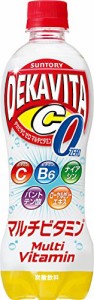 サントリー デカビタC ゼロ マルチビタミン500ml×24本