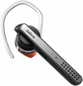 Jabra 片耳イヤホン Talk 45 シルバー Bluetooth?対応 ノイズキャンセルマイク マルチポイント 音楽 GPSガイド 