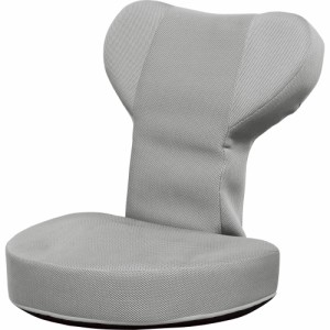 アイリスオーヤマ(IRIS) 座椅子 グレー 幅55×奥行58×高さ58cm ぐ~たらチェア GUC-1