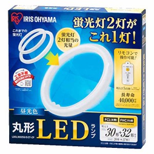 アイリスオーヤマ 丸形LEDランプ LDCL3032SS/D/27-CP