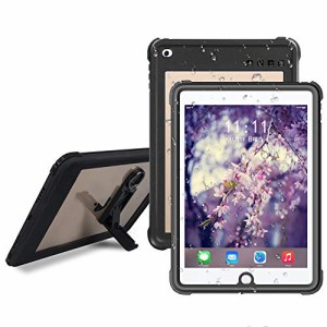 iPad 2017/2018 防水ケース ipad 9.7 ケース IP68防水規格 完全密封防水 アイパッド防水カバー 防雪 防塵 防水 耐震 耐衝撃 衝撃吸収 全