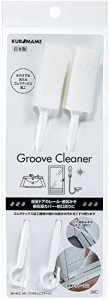 まめいた(Mameita) マメイタ 浴室 掃除用 スポンジ ホワイト 幅2cm×奥行1.5cm×長さ20.7cm 風呂用 スポンジ バスすみっこ スティック 水