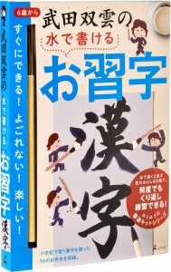 幻冬舎(Gentosha) 武田双雲の水で書けるお習字 漢字