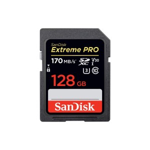 [送料無料]SanDisk 128GB Extreme PRO UHS-I SDXC 170MB/s