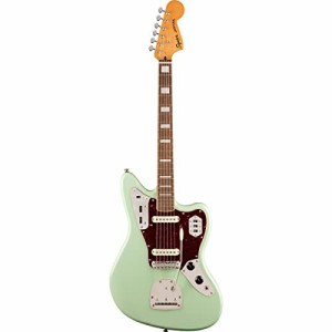 Squier by Fender エレキギター Classic Vibe ’70s Jaguar?, Laurel Fingerboard, Surf Green ソフトケース付き