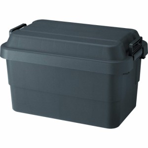 TRUSCO(トラスコ) トランクカーゴ 収納ボックス 50L 黒 BLKC-50