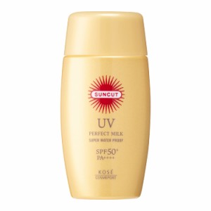 KOSE SPF50+ サンカット パーフェクト UVミルク 無香料 60mL