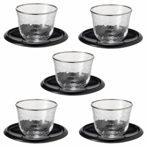 冷茶 グラス 茶托 付き セットの通販｜au PAY マーケット