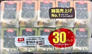 両班 韓国海苔 10切×30袋 エゴマ油/オリーブ油