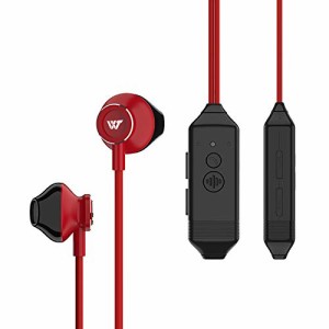 Bluetooth5.0通話録音ヘッドセット携帯電話の通話録音はi PhoneとAndroidで利用できます (red)