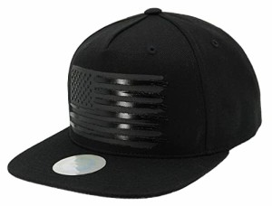 FLIPPER アメリカの国旗スナップバック カジュアル Kpop フラットツバ型 ハット ベースボールキャップ メンズ Snapback Cap 野球 帽子 